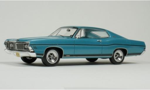 Modelauto Ford Galaxie 500 XL metallic turquoise 1968 1/43 Goldvarg Collections
