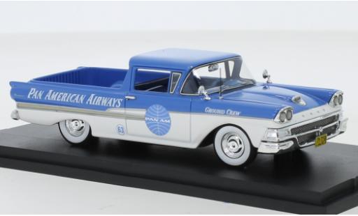Modelauto Ford Ranchero Berline Pan American Airways 1958 1/43 Goldvarg Collections