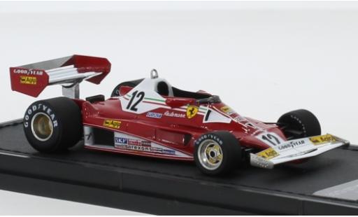 Modelauto Ferrari 312 T2 No.12 Scuderia formule 1 1977 C.Reutemann 1/43 GP Replicas