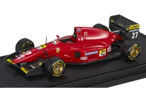 Modelauto Ferrari 412 course T1 No.27 Scuderia formule 1 1994 J.Alesi 1/43 GP Replicas