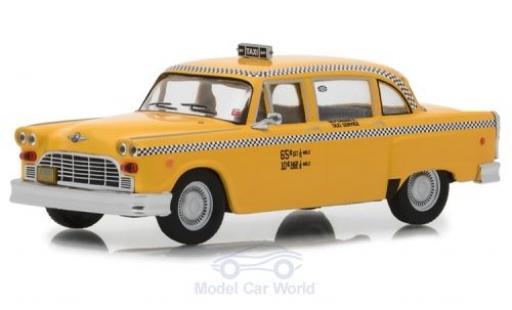 Modelauto Checker Marathon taxi Driver 1975 1/43 Greenlight