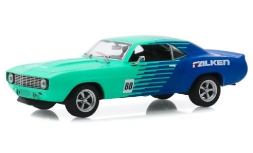 Modelauto Chevrolet Camaro course Tuning Falken 1969 No.88 1/43 Greenlight