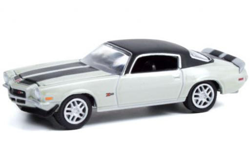 Modelauto Chevrolet Camaro Z28 Z/28 Custom metallic grijs/mat-zwart 1970 1/64 Greenlight