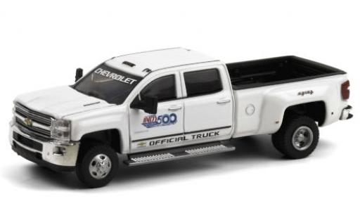 Modelauto Chevrolet Silverado pickup 3500 HD Indy 500 2017 101st Annual 500 Mile Race Official Truck 1/64 Greenlight