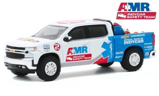 Modelauto Chevrolet Silverado pickup AMR IndyCar Safety Team 2020 Official Truck of Indycar 1/64 Greenlight