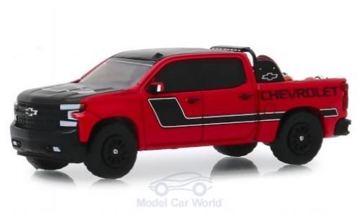 Modelauto Chevrolet Silverado police rood/Dekor California Highway Patrol 2019 1/64 Greenlight