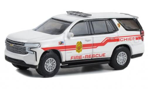 Modelauto Chevrolet Tahoe pompiers Mastic Beach Fire Department 2021 1/64 Greenlight