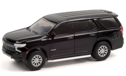 Modelauto Chevrolet Tahoe suv Z71 zwart 2021 1/64 Greenlight