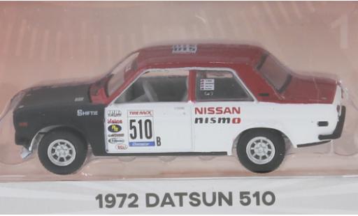 Modelauto Datsun 510 Sedan No.B 1972 2-Door 1/64 Greenlight