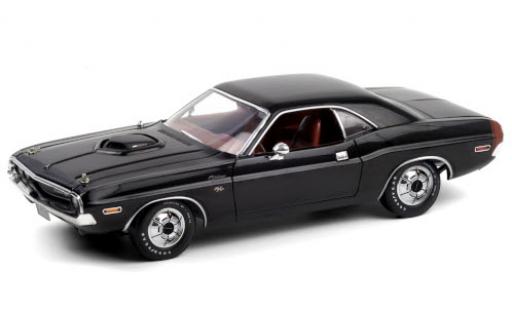 Modelauto Dodge Challenger R/T 440 6-Pack zwart 1970 1/18 Greenlight