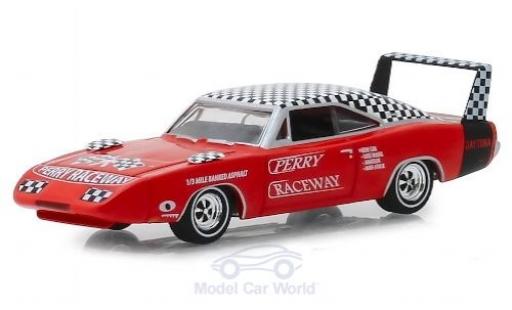 Modelauto Dodge Charger Daytona Perry Raceway 1969 1/64 Greenlight