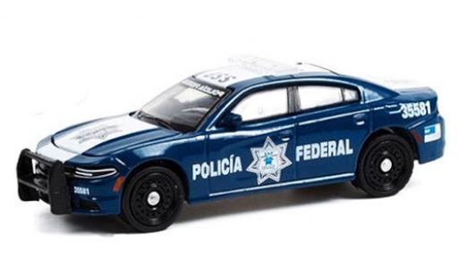 Modelauto Dodge Charger Berline Policia Federal SSP 2017 1/64 Greenlight