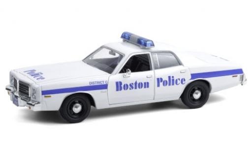 Modelauto Dodge Coronet police Boston Politie 1976 1/24 Greenlight