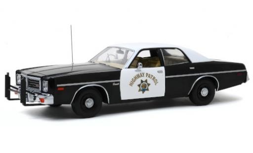 Modelauto Dodge Coronet police California Highway Patrol 1975 1/18 Greenlight