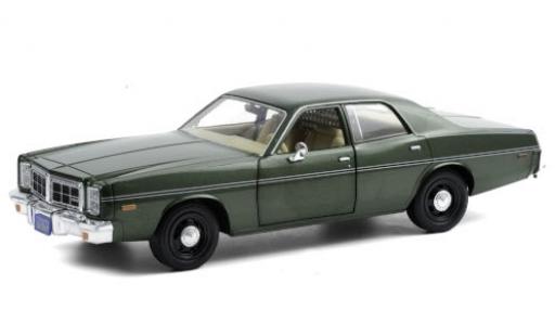 Modelauto Dodge Monaco Berline metallic groen 1977 Hunter (TV-s&iuml;&iquest;&frac12;rie 1984-91) 1/24 Greenlight