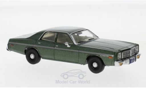 Modelauto Dodge Monaco 1978 metallic groen Hunter 1/43 Greenlight