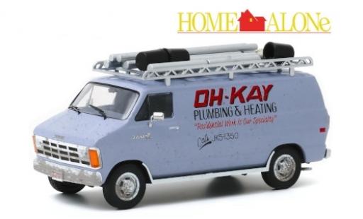 Modelauto Dodge RAM Fourgonnette Van Oh-Kay Plumbing & Heating 1986 Home Alone (Kevin - Allein &iuml;&iquest;&frac12; Haus) 1/43 Greenlight