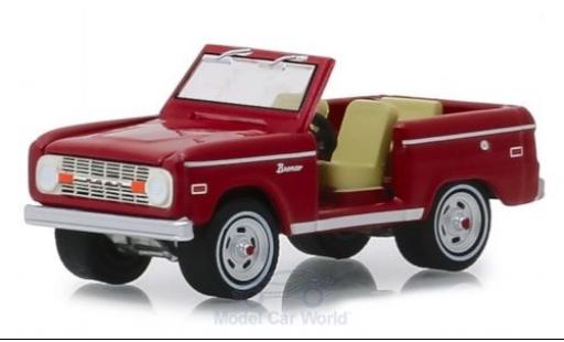 Modelauto Ford Bronco Wagon rood Elvis Presley 1/64 Greenlight