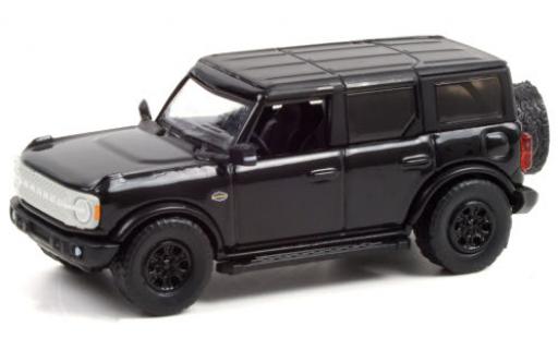 Modelauto Ford Bronco Wildtrak zwart 2021 1/64 Greenlight