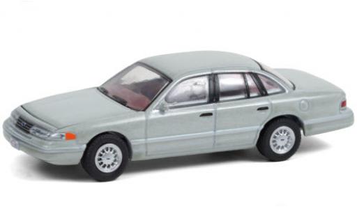 Modelauto Ford Crown Victoria metallic grijs 1993 The X-Files 1/64 Greenlight