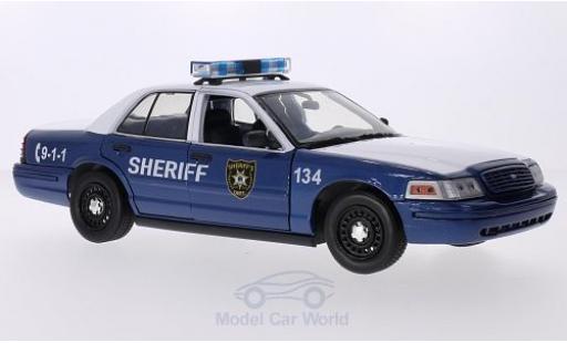Modelauto Ford Crown Police Interceptor Victoria Politie 2010 The Walking Dead 1/18 Greenlight