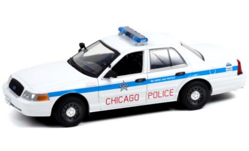 Modelauto Ford Crown Police Interceptor Victoria Politie Chicago Politie Department 2008 1/24 Greenlight