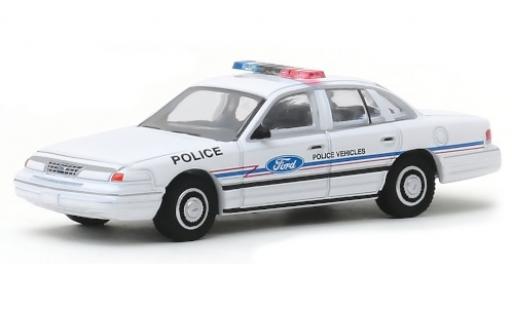 Modelauto Ford Crown Police Interceptor Victoria Politie Politie Vehicles 1993 Showfahrzeug 1/64 Greenlight
