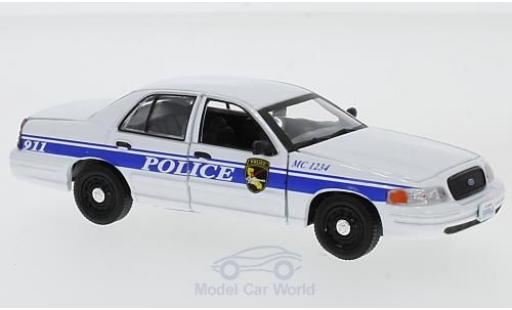 Modelauto Ford Crown Police Interceptor Victoria Politie MacGyver 2003 1/43 Greenlight