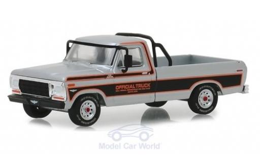 Modelauto Ford F-100 Pickup 00 Pick-Up grijs Official Truck Indianapolis 500 1979 1/64 Greenlight