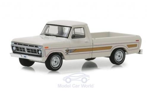 Modelauto Ford F-100 Pickup 00 Pick-Up wit 1976 1/64 Greenlight