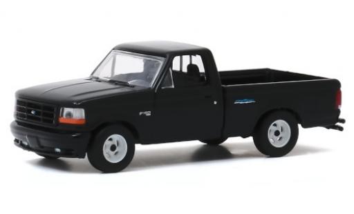 Modelauto Ford F-150 Lightning 50 zwart 1993 1/64 Greenlight
