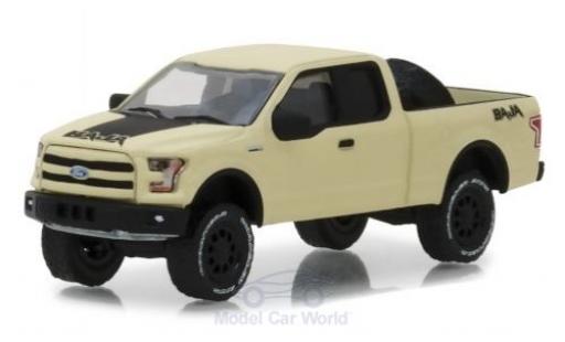 Modelauto Ford F-150 Pickup 50 mat-beige 2016 1/64 Greenlight