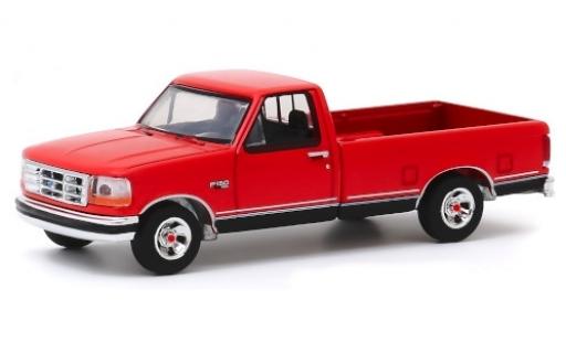 Modelauto Ford F-150 Pickup 50 rood/zwart 1992 Truck 75th Anniversaire 1/64 Greenlight