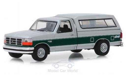 Modelauto Ford F-150 XLT 50 grijs/groen 1996 1/64 Greenlight