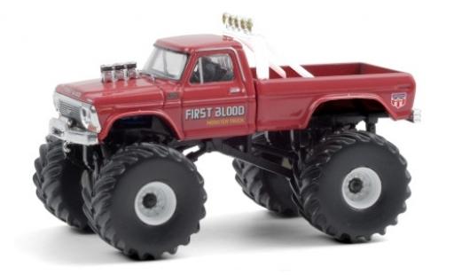 Modelauto Ford F-250 Monster Truck First Blood 1978 1/64 Greenlight