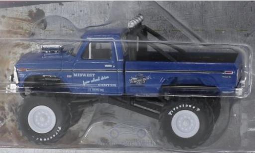 Modelauto Ford F-250 Monster Truck Midwest Four Wheel Drive & Performance Center 1974 1/64 Greenlight