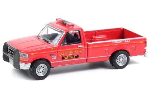 Modelauto Ford F-350 Pickup East Brookfield Forestry 1992 1/64 Greenlight