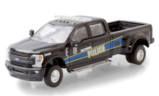 Modelauto Ford F-350 Lariat Baltimore Politie Department 2019 1/64 Greenlight