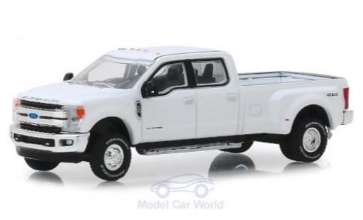 Modelauto Ford F-350 Lariat wit 2018 1/64 Greenlight