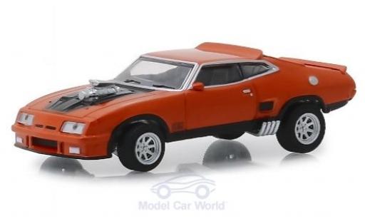 Modelauto Ford Falcon XB oranje/zwart 1973 1/64 Greenlight