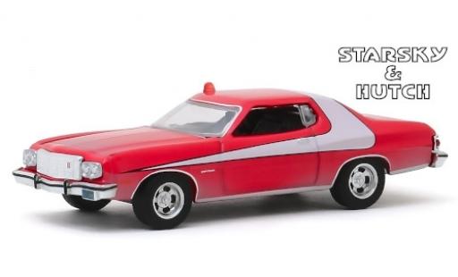 Modelauto Ford Gran Torino Starsky and Hutch rood/wit & 1976 1/24 Greenlight