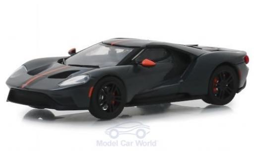 Modelauto Ford GT Berlinetta Carbon Series grijs 2019 1/43 Greenlight