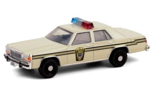 Modelauto Ford LTD Crown Victoria Ardis MD Politie 1983 The X-Files (TV s&iuml;&iquest;&frac12;rie 1993-2000) Akte X 1/64 Greenlight