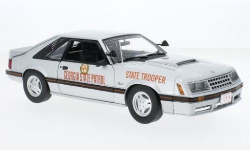Modelauto Ford Mustang GT Georgia State Patrol 1982 1/18 Greenlight