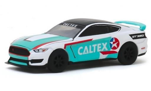 Modelauto Ford Mustang Shelby GT350 GT350R Caltex 2019 1/64 Greenlight