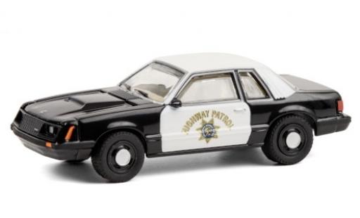Modelauto Ford Mustang SSP California Highway Patrol 1982 1/64 Greenlight