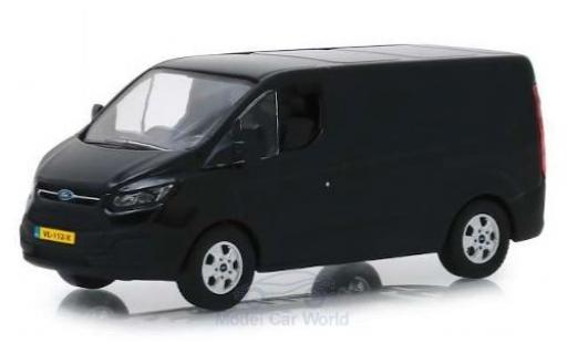 Modelauto Ford Transit Custom (V362) zwart 2016 1/43 Greenlight