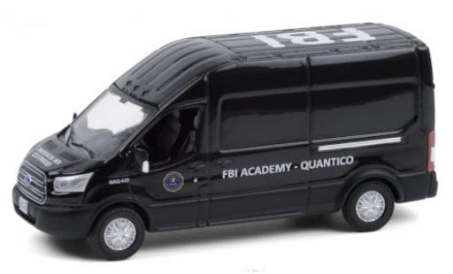 Modelauto Ford Transit Kastenwagen LWB High Roof FBI Academy - Quantico 2015 1/64 Greenlight