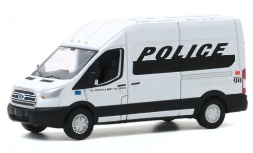 Modelauto Ford Transit Kastenwagen Politie 2019 1/64 Greenlight