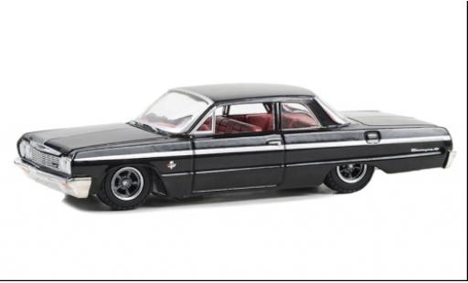Modelauto Chevrolet Biscayne Sedan zwart 1964 1/64 Greenlight